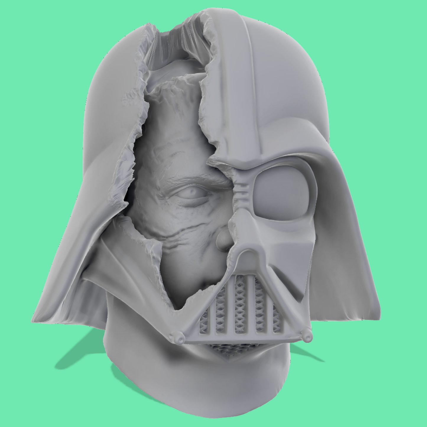 Anakin Vader (Obi-Wan) Helmet