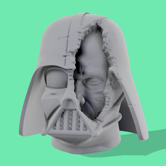 Darth Vader Broken Helmet (Obi-Wan)