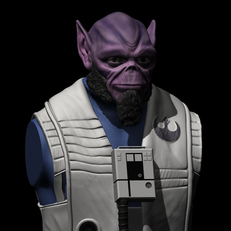 Zeb Head Sculpt and Accessories