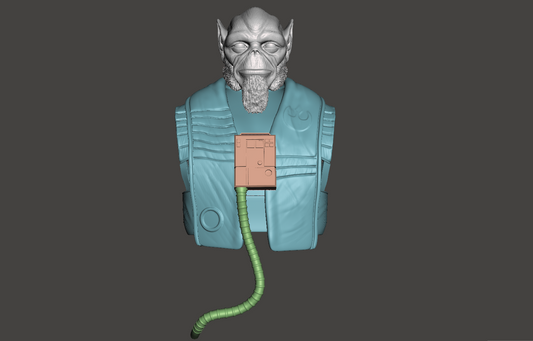 Zeb Head Sculpt and Accessories