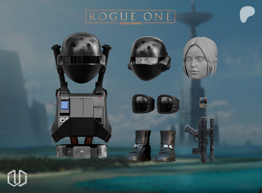 Jyn Disguise Imperial Ground Trooper