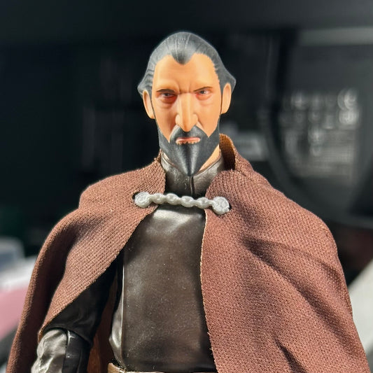 Count Dooku Animated TOTJ Head Sculpt