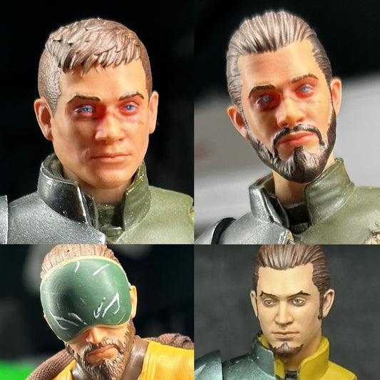 Kanan Jarrus Realistic Head sculpts
