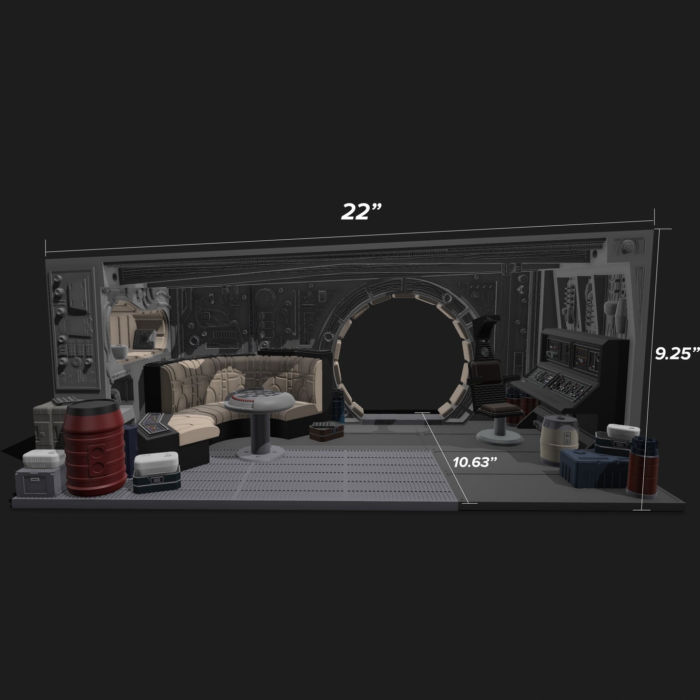 Millenium Falcon Interior