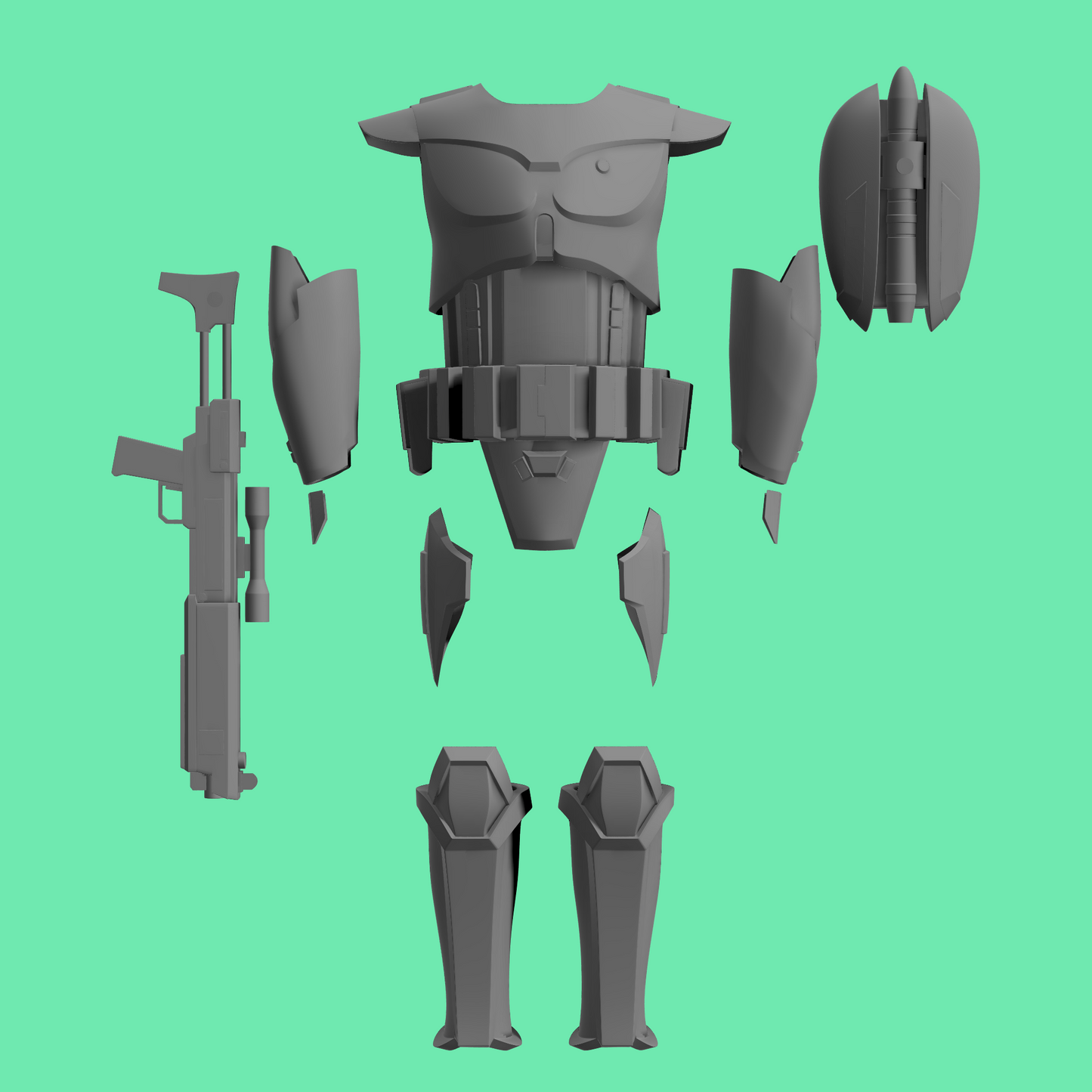 Mandalorian Super Commando