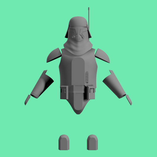 Animated Cold Assault Trooper