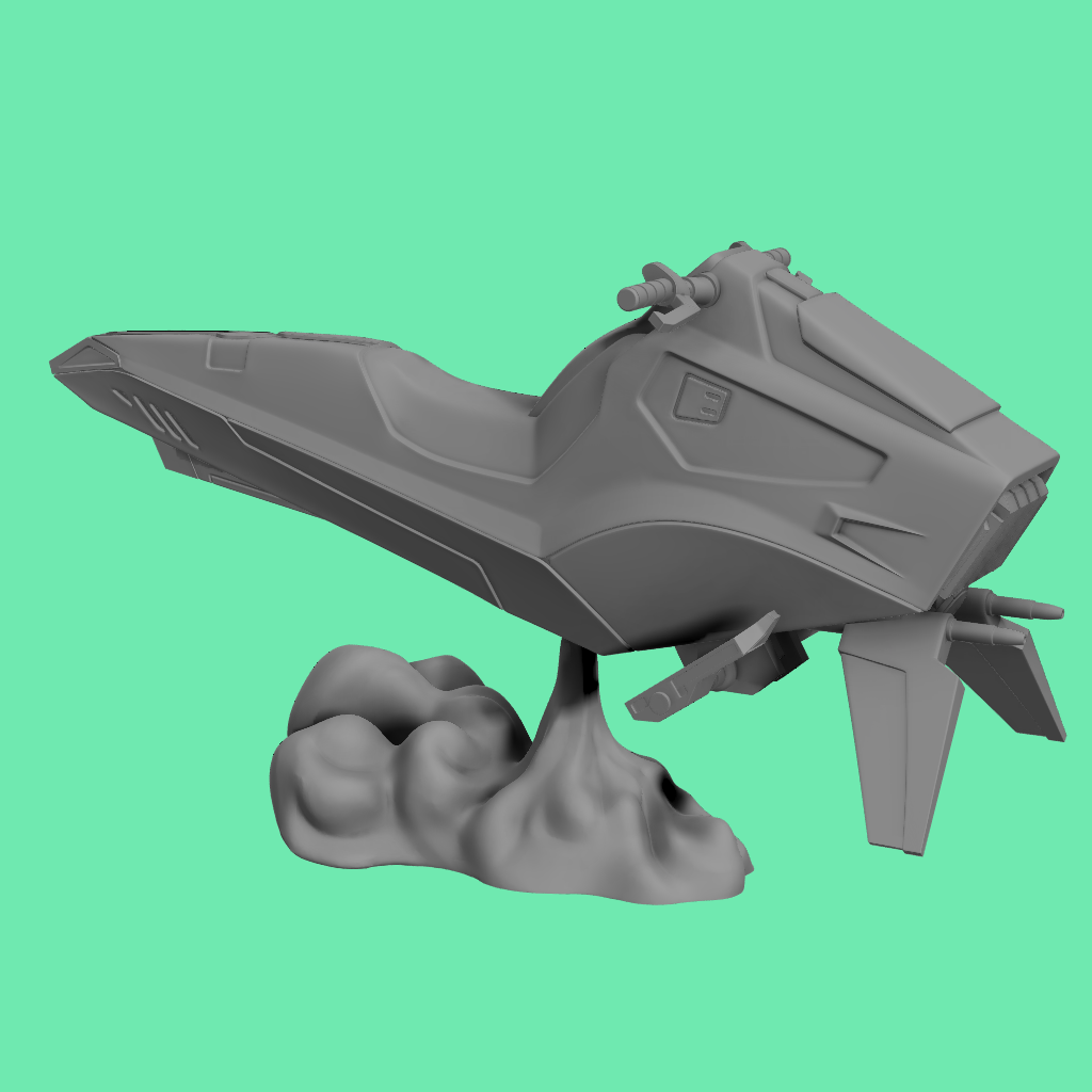 Balutar Class Swoop Speeder