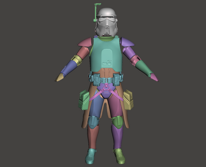 Clone Heavy Gunner Armor
