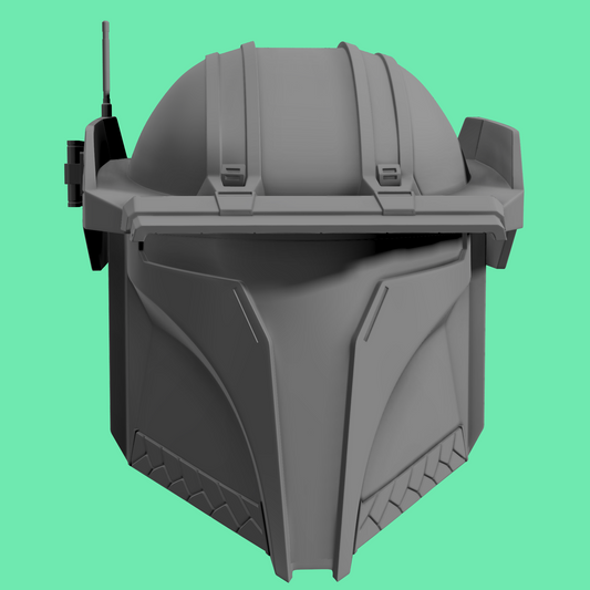 Cowboy Mandalorian Helmet