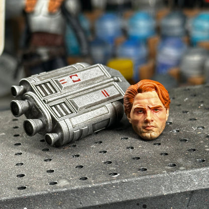 Dash Rendar Head and Jetpack - N64 Style