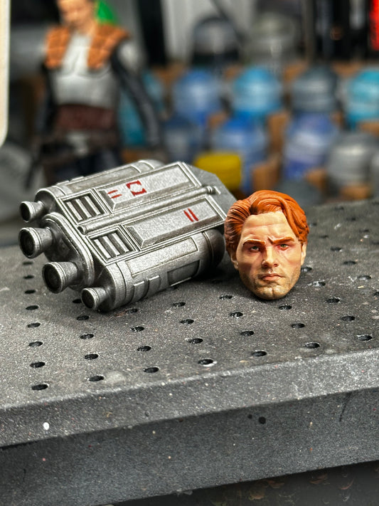 Dash Rendar Head and Jetpack - N64 Style