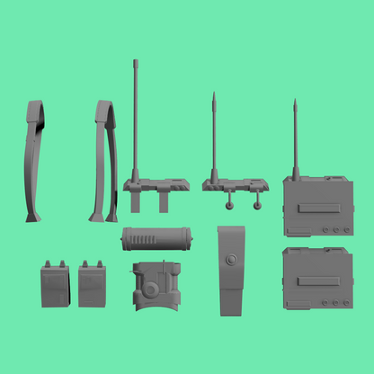 Commander Gree and ROTS Clone Accessories