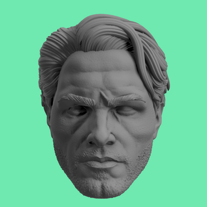 Dash Rendar Head and Jetpack - N64 Style