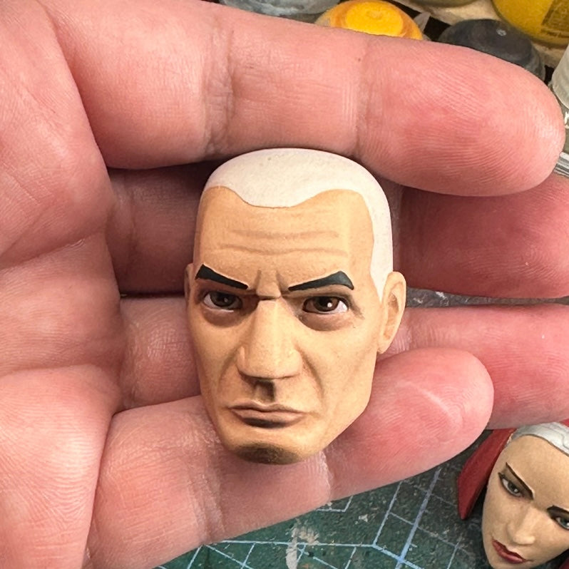 Animated Clone Heads