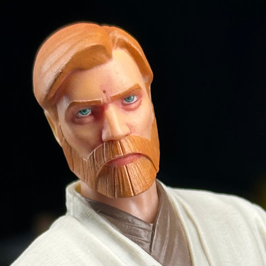 Obi-Wan Clone Wars Head Sculpt