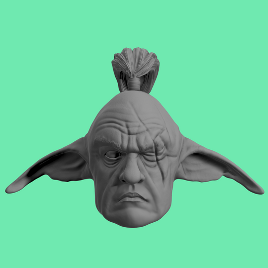 Jedi Master Even Piell and Lightsaber