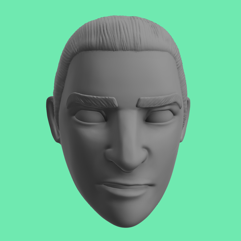 Ezra Head Sculpt