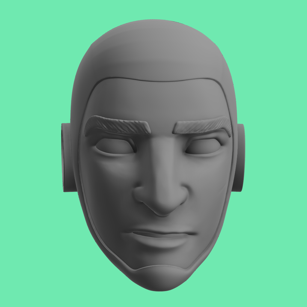 Ezra Head Sculpt