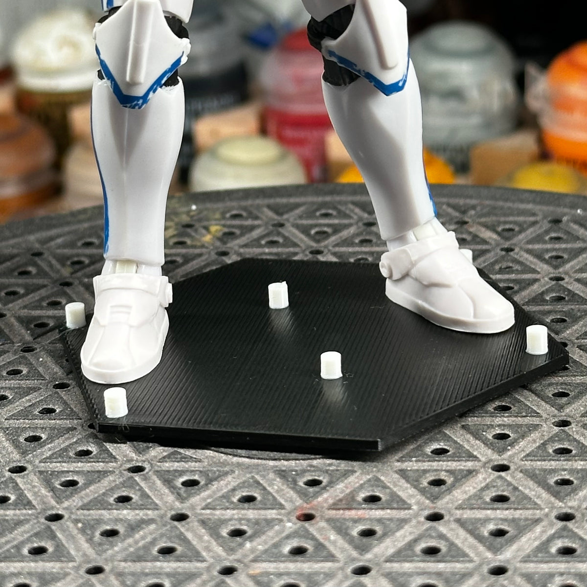 Posable Black Series Hex Stand