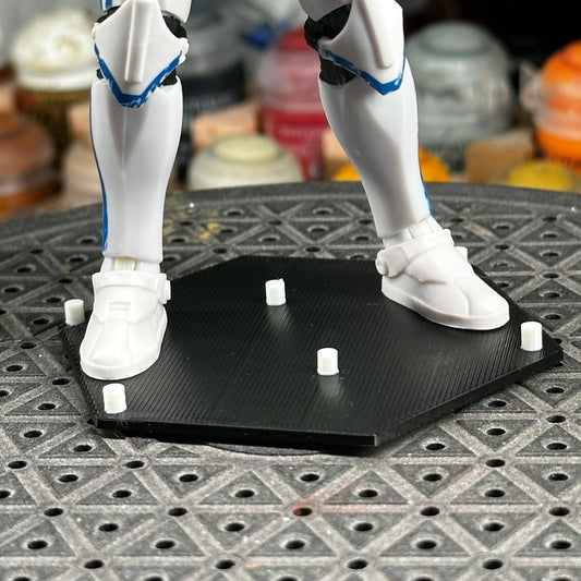 Posable Black Series Hex Stand