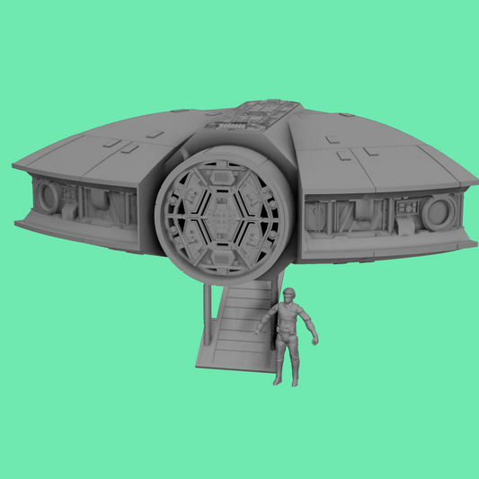 Millenium Falcon Corner Piece - True Scale