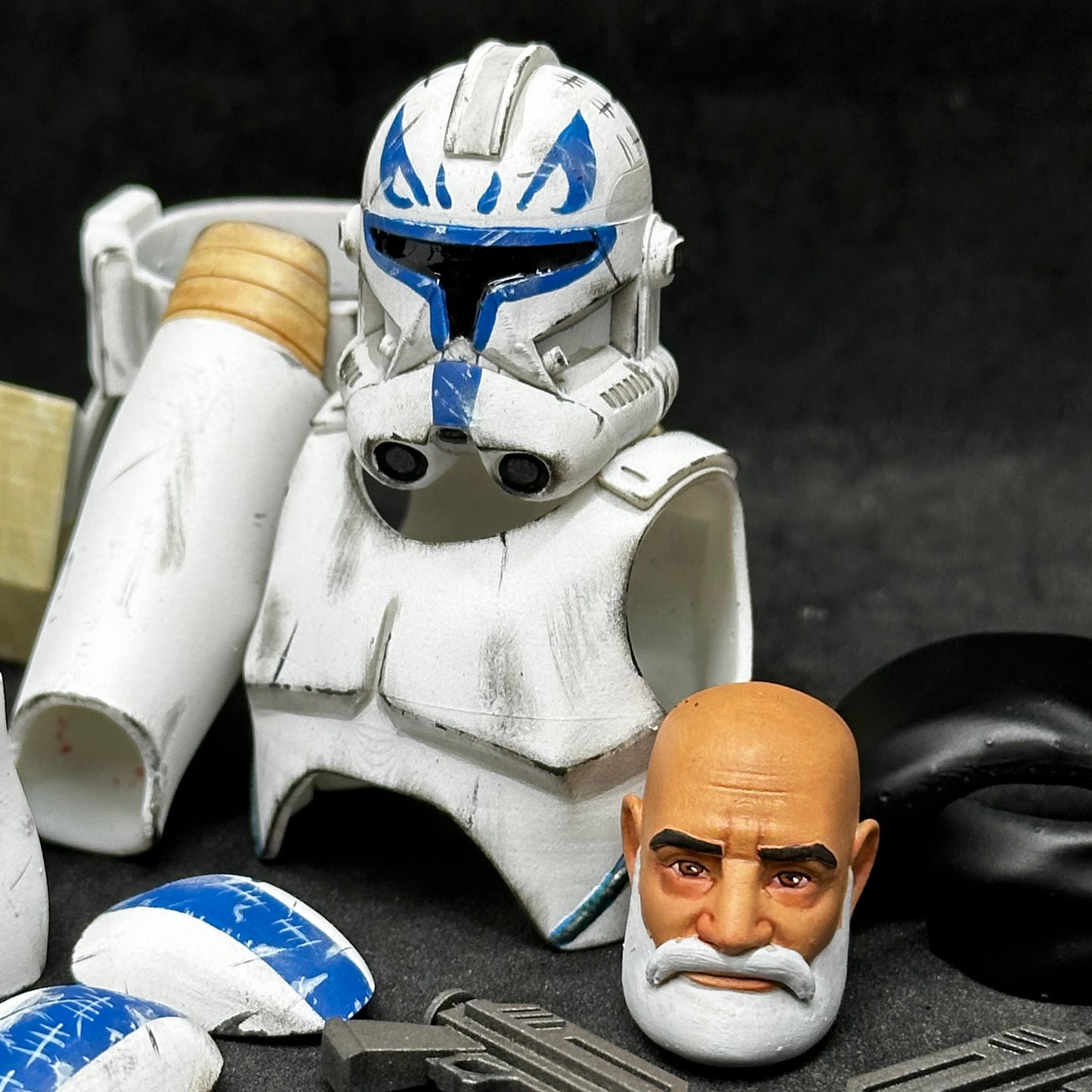 Animated Old Man Captain Rex