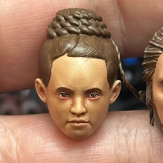 Young Leia Head Sculpt