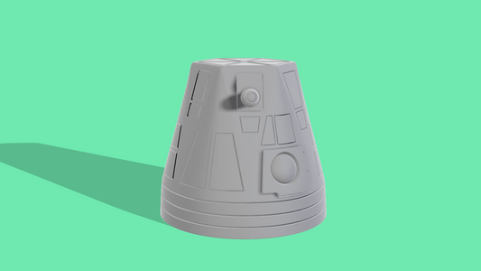 Greef Karga R4-D6 Astromech Droid Head