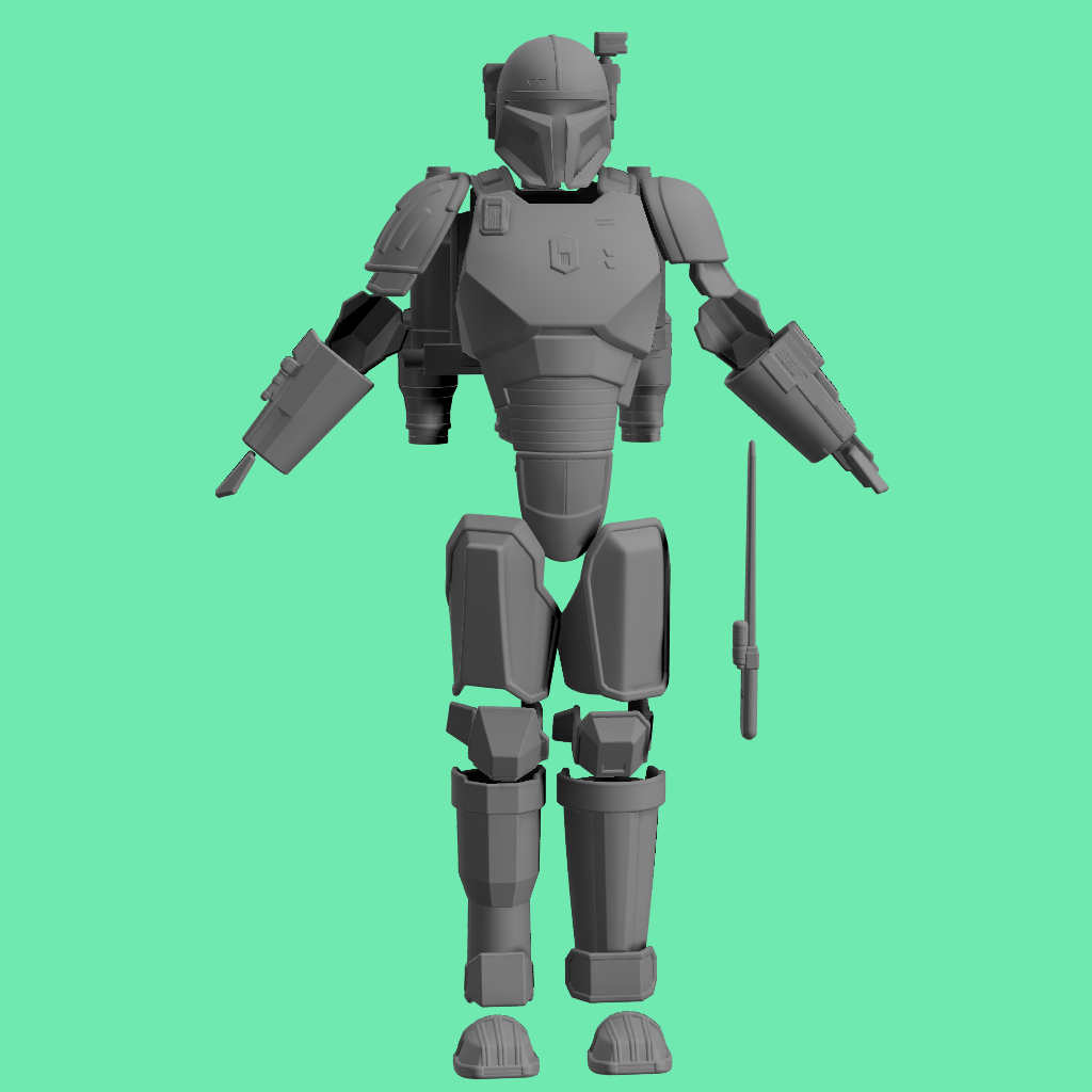 Paz Vizsla Heavy Mandalorian