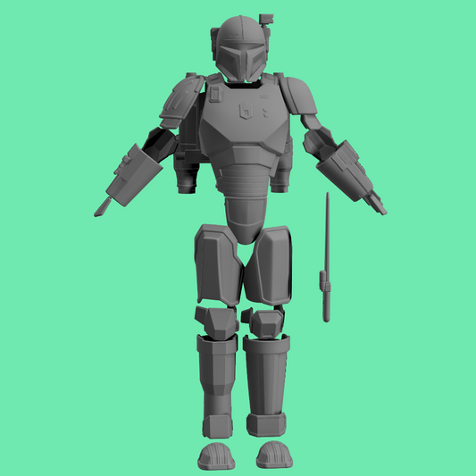 Paz Vizsla Heavy Mandalorian