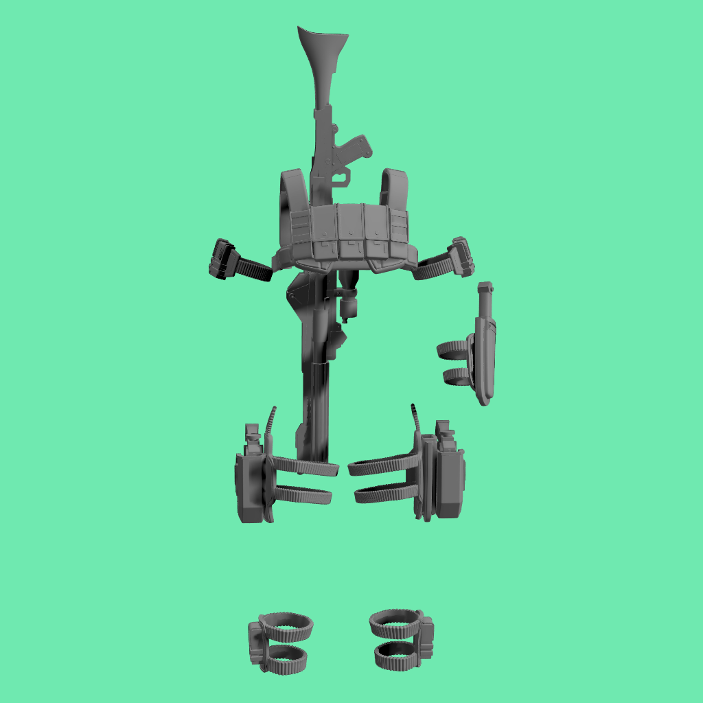 Custom Howzer Minifigure Howzer Clone Upgrade Kit – Syndicate Customs