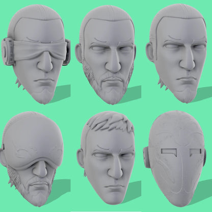 Kanan Jarrus Animated Heads