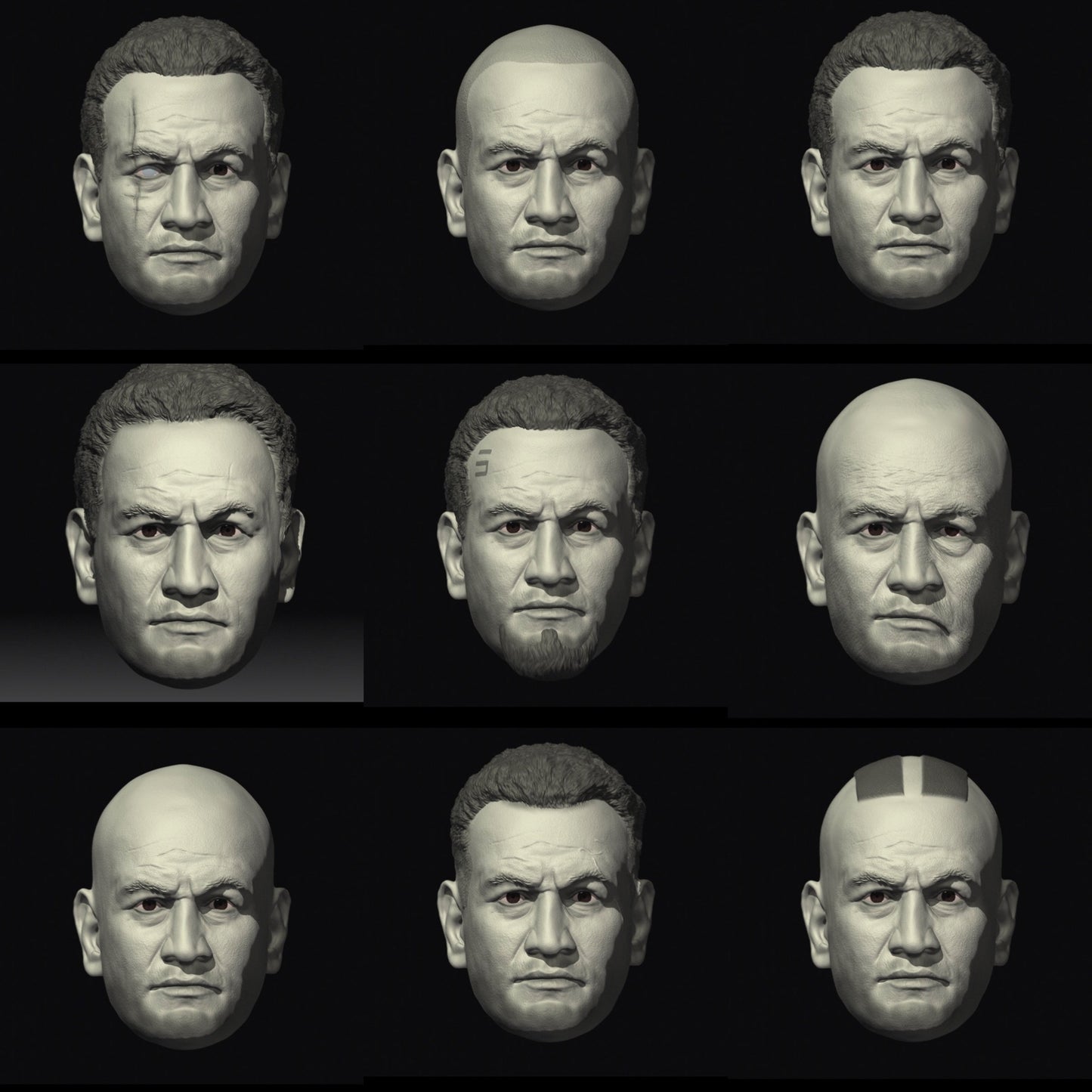 Realistic Clone Heads