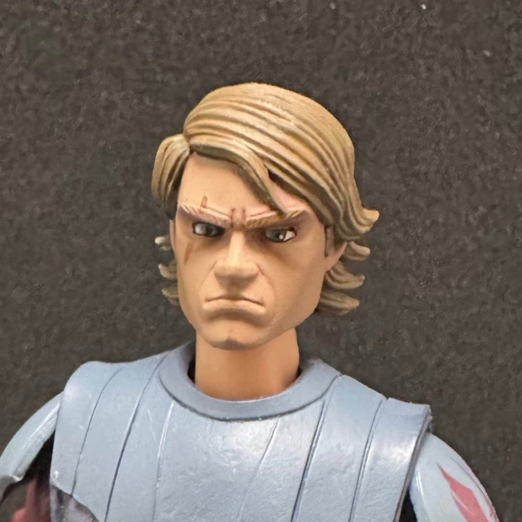 Animated Anakin Clone Wars Head Sculpts