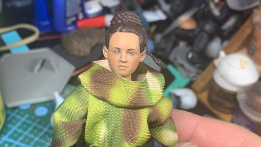 Young Leia Head Sculpt