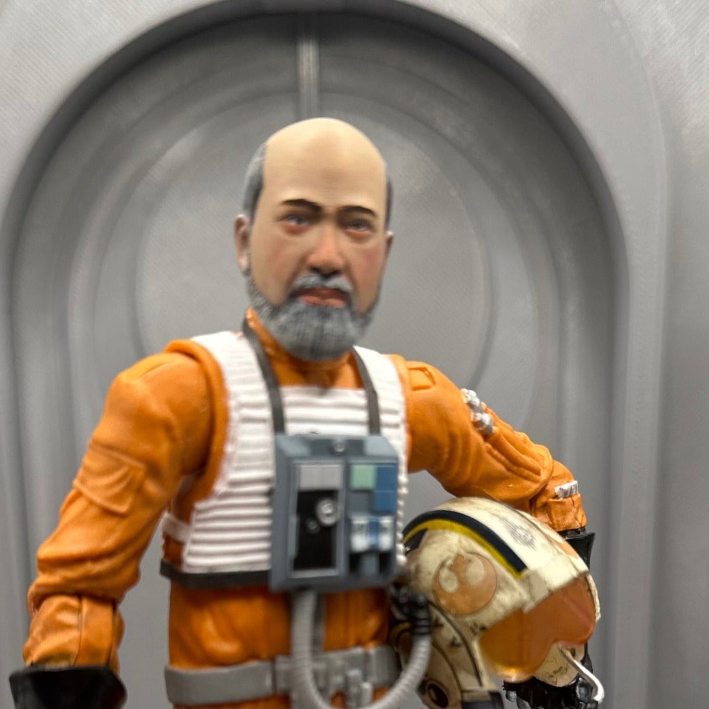 Captain Carson Teva Head Sculpt