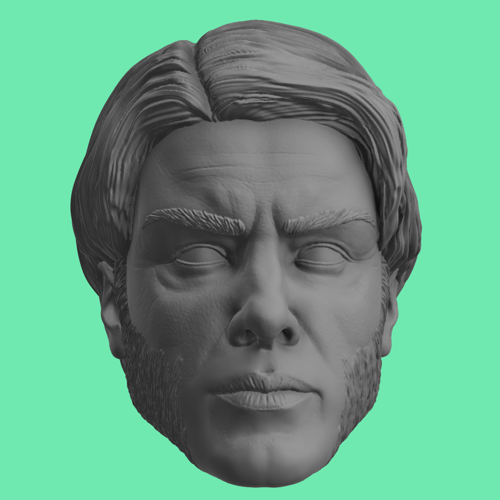 Alexsandr Kallus Head Sculpt