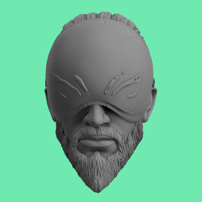 Kanan Jarrus Realistic Head sculpts