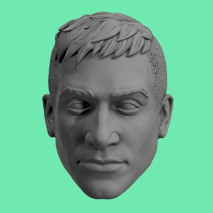 Kanan Jarrus Realistic Head sculpts