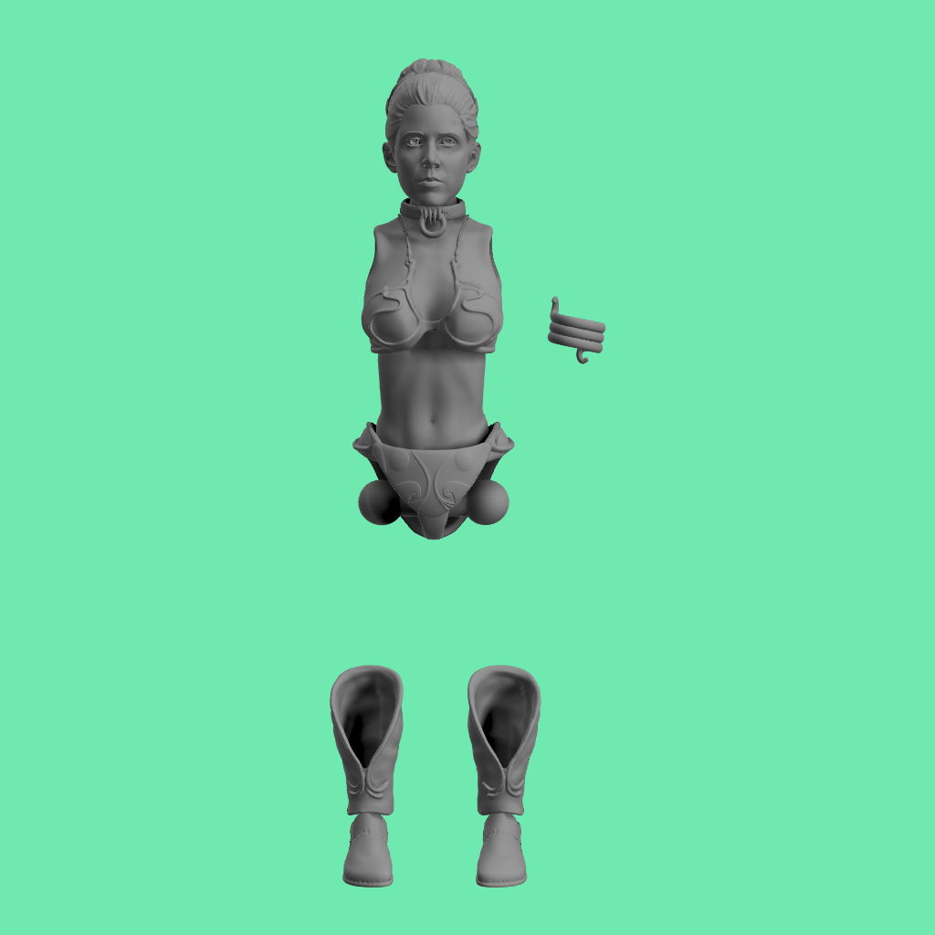 Slave Leia Add On Kit