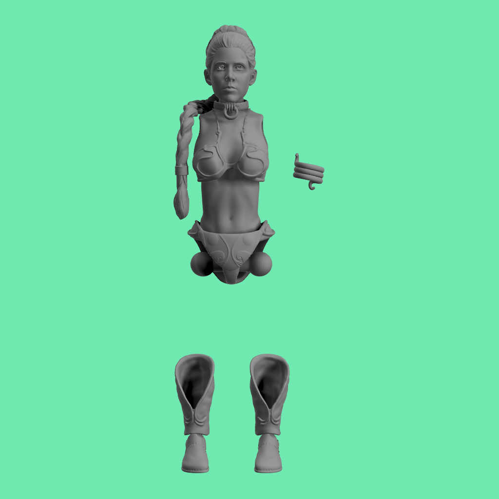 Slave Leia Add On Kit