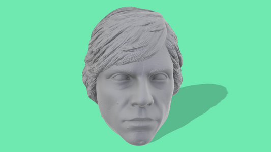 Luke Skywalker Head Sculpt
