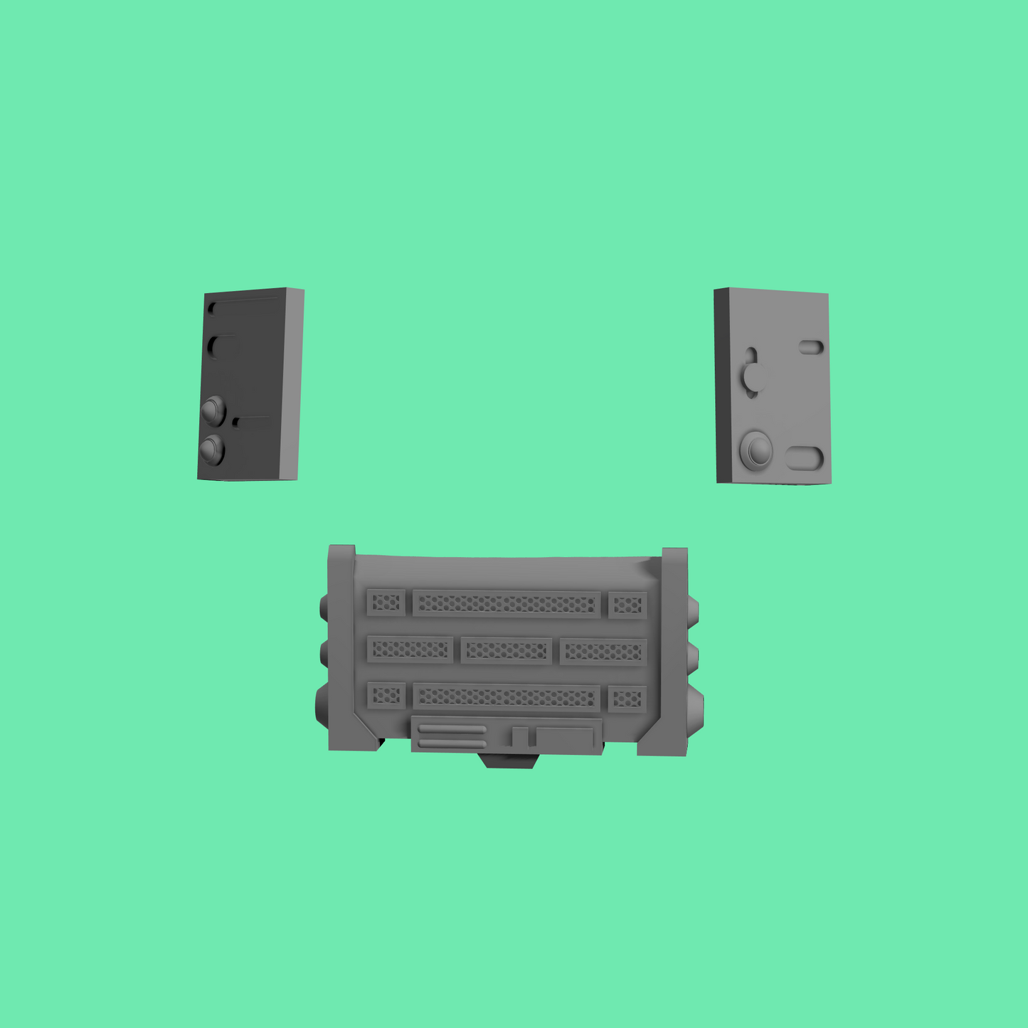 Clone Trooper Backpack Attachments