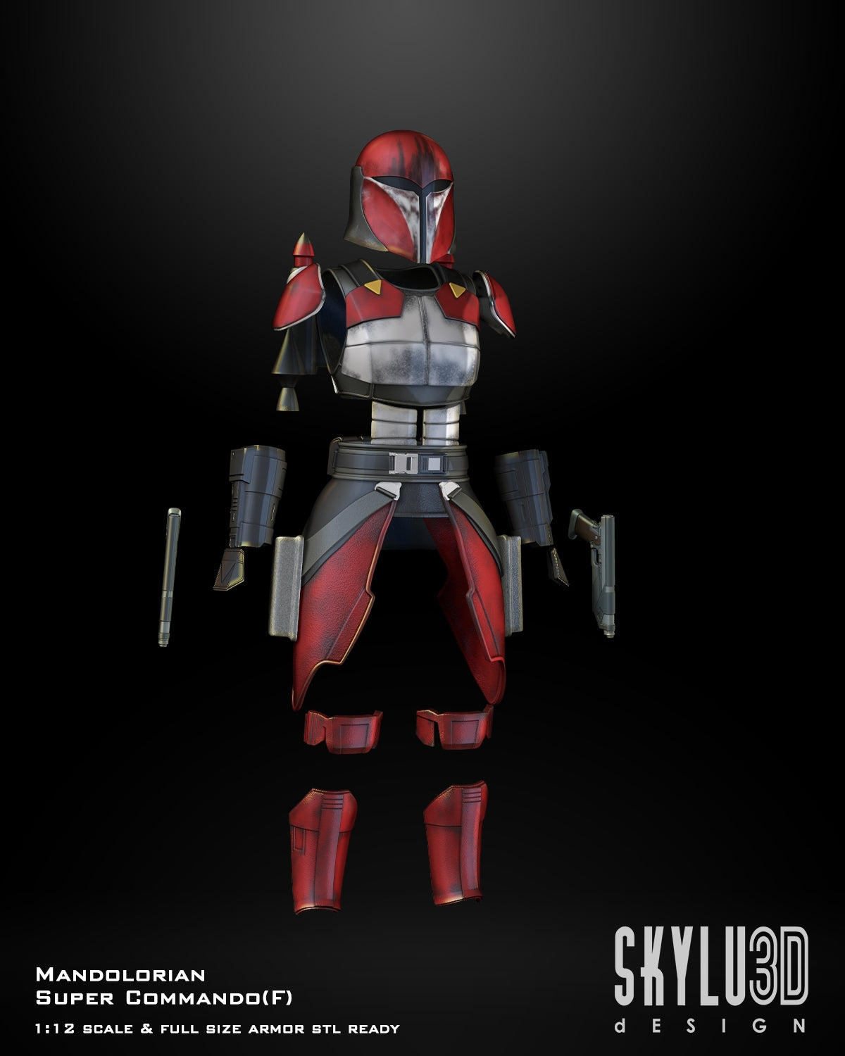 Mandalorian Super Commando Female