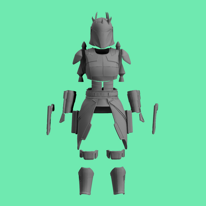 Mandalorian Super Commando Female