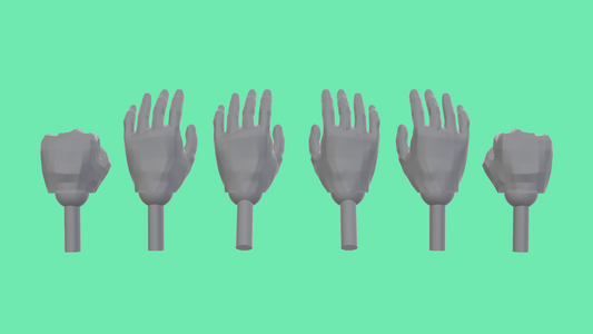 Moff Gideon Hands
