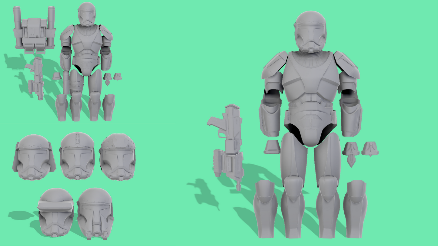 Republic Clone Commando (Budget3D)