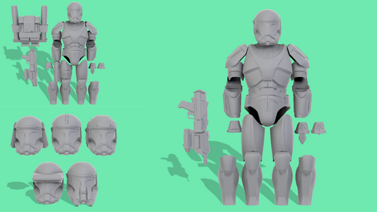 Republic Clone Commando (Budget3D)