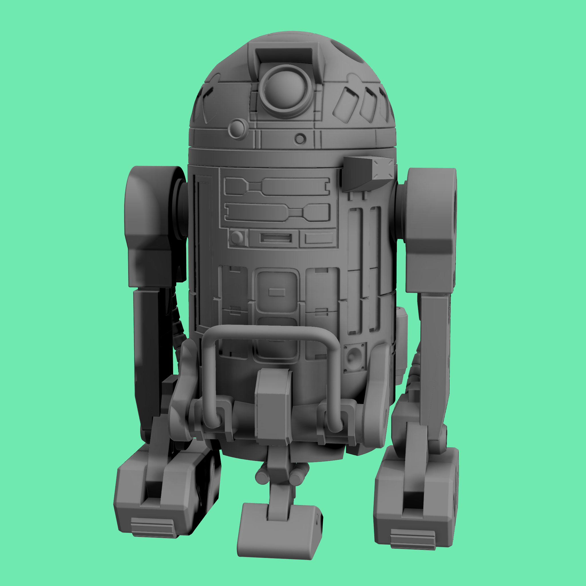 Custom R9 Droid R9-TR2 Astromech – Syndicate Customs