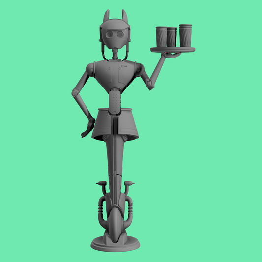 Dex Diner Retro Service Droid